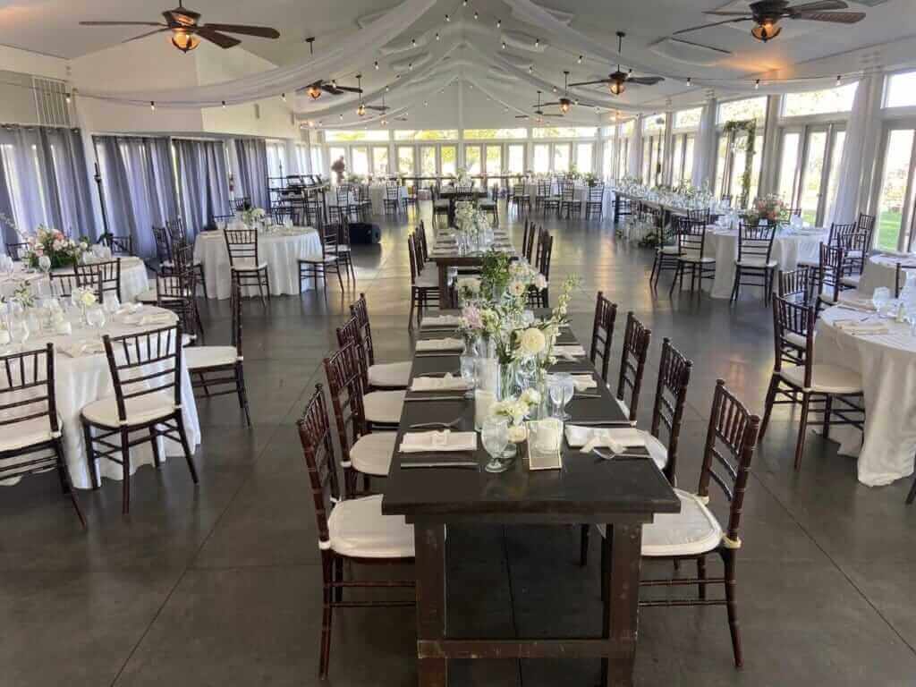 Stock's Manor wedding reception