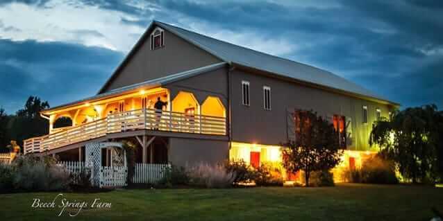 Gettysburg Wedding Venues - Beech Springs Farm